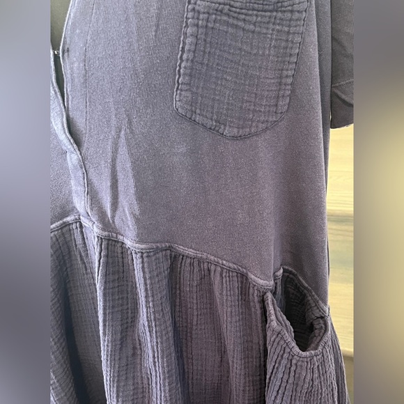 FP BEACH Cotton Gauze Super Oversized Maxi Dress - Picture 2 of 10